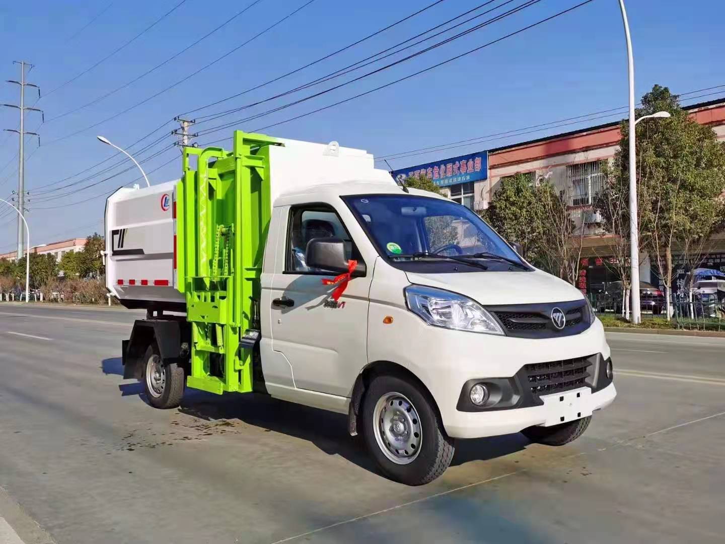 掛桶垃圾車